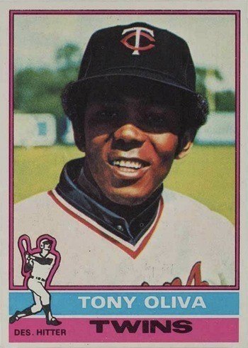 1976 Topps #35 Tony Oliva Baseball Card 1976 Topps #35 Tony Oliva Baseball Card