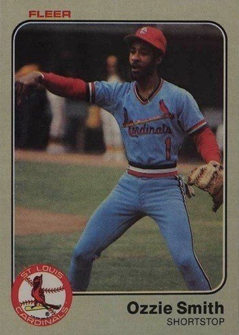 1983 Fleer #22 Ozzie Smith Baseball Card