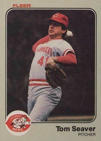 1983 Fleer #601 Tom Seaver Baseball Card 1983 Fleer #601 Tom Seaver Baseball Card
