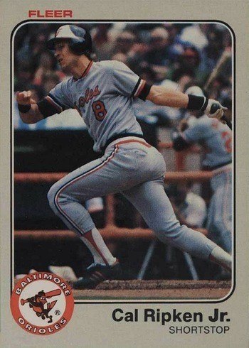 1983 Fleer #70 Cal Ripken Jr. Baseball Card