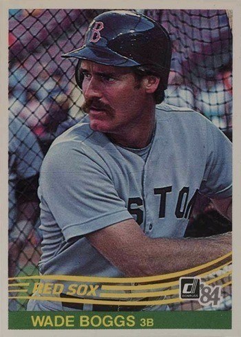1984 Donruss #151 Wade Boggs Baseball Card 1984 Donruss #151 Wade Boggs Baseball Card