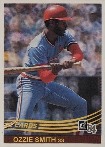 1984 Donruss #59 Ozzie Smith Baseball Card