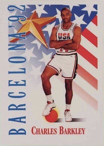 1991 SkyBox #530 Charles Barkley Team USA Basketball Card