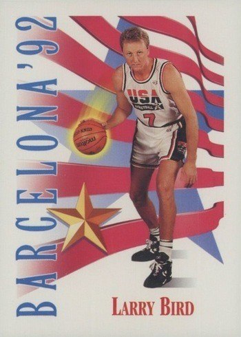 1991 SkyBox #531 Larry Bird Team USA Basketball Card
