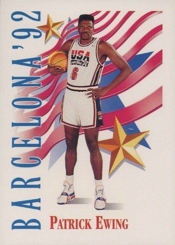 1991 SkyBox #532 Patrick Ewing Team USA Basketball Card