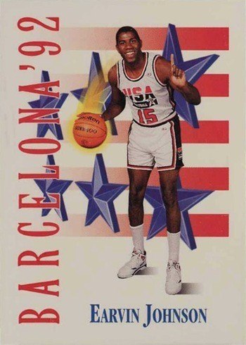 1991 SkyBox #533 Magic Johnson Team USA Basketball Card 1991 SkyBox #533 Magic Johnson Team USA Basketball Card
