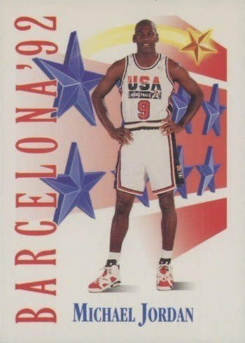 1991 SkyBox #534 Michael Jordan Team USA Basketball Card