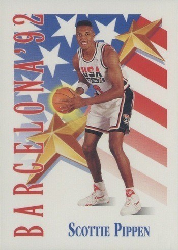 1991 SkyBox #537 Scottie Pippen Team USA Basketball Card