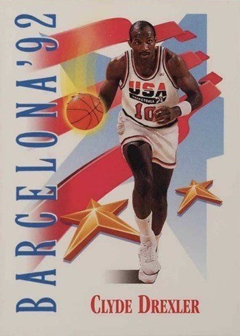 1991 SkyBox Clyde Drexler Team USA Basketball Card