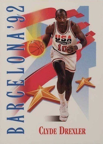 1991 SkyBox Clyde Drexler Team USA Basketball Card 1991 SkyBox Clyde Drexler Team USA Basketball Card