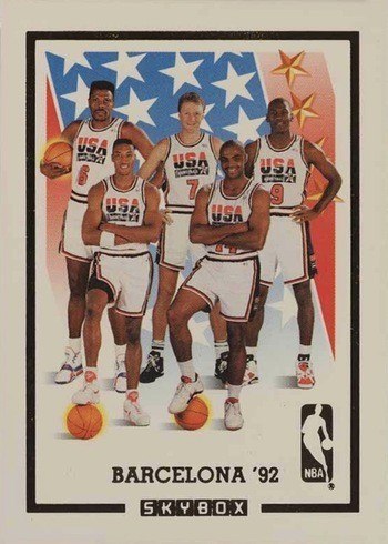 1991 SkyBox Team USA Basketball Card 1991 SkyBox Team USA Basketball Card