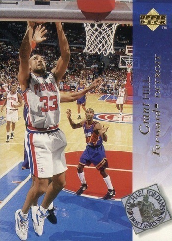 1994 Upper Deck #183 Grant Hill Rookie Card Michael Jordan Draft Analysis