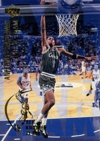 1994 Upper Deck #2 Anfernee Hardaway All Rookie Team Basketball Card