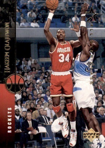 1994 Upper Deck #233 Hakeem Olajuwon Basketball Card