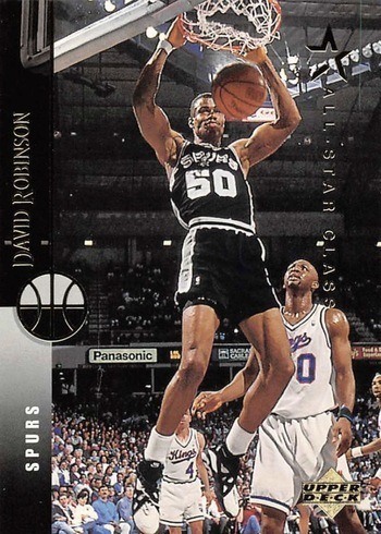1994 Upper Deck #96 David Robinson Basketball Card
