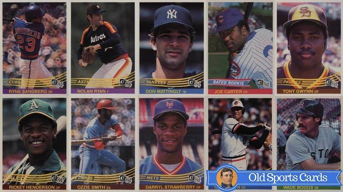 Most Valuable 1984 Donruss Baseball Cards