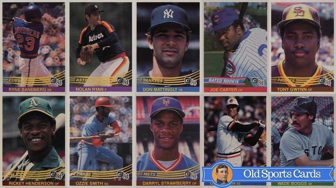 Most Valuable 1984 Donruss Baseball Cards Most Valuable 1984 Donruss Baseball Cards