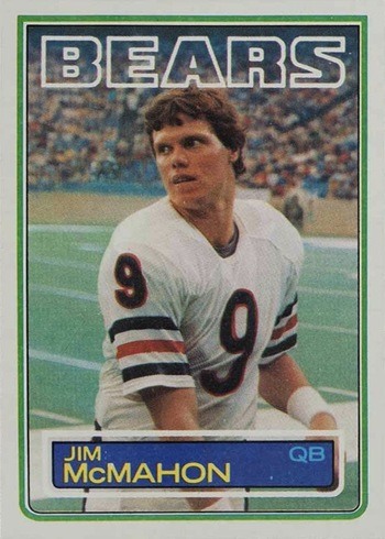 1983 Topps #33 Jim McMahon Rookie Card