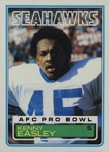1983 Topps #384 Kenny Easley Rookie Card
