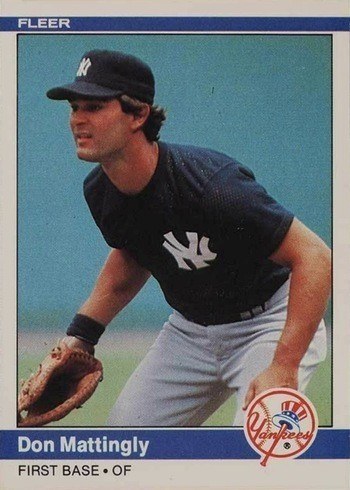 1984 Fleer #131 Don Mattingly Rookie Card