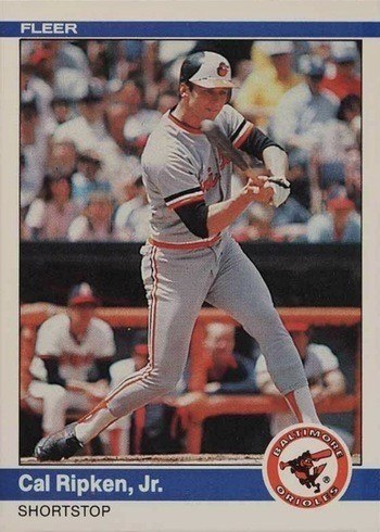 1984 Fleer #17 Cal Ripken Jr. Baseball Card