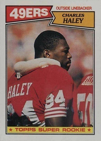 1987 Topps #125 Charles Haley Rookie Card