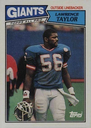 1987 Topps #26 Lawrence Taylor Football Card