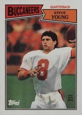 1987 Topps #384 Steve Young Football Card