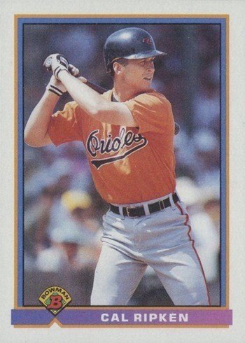 1991 Bowman #104 Cal Ripken Jr. Baseball Card 1991 Bowman #104 Cal Ripken Jr. Baseball Card