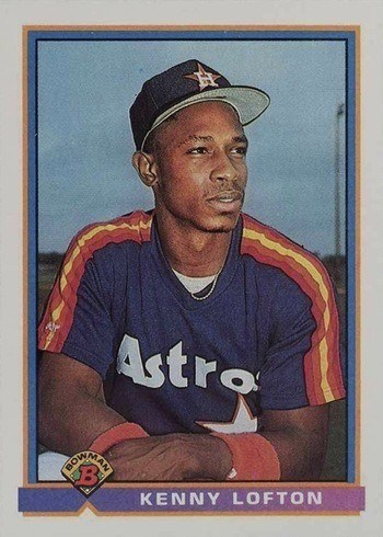 1991 Bowman #565 Kenny Lofton Rookie Card 1991 Bowman #565 Kenny Lofton Rookie Card