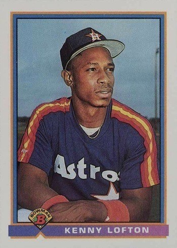 1991 Bowman #565 Kenny Lofton Rookie Card