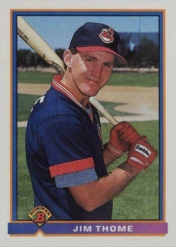 1991 Bowman #68 Jim Thome Rookie Card