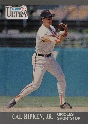 1991 Fleer Ultra #24 Cal Ripken Jr. Baseball Card