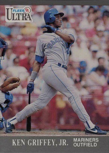 1991 Fleer Ultra #336 Ken Griffey Jr. Baseball Card