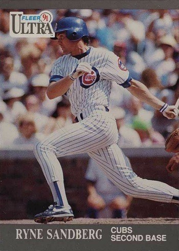 1991 Fleer Ultra #66 Ryne Sandberg Baseball Card