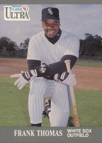 1991 Fleer Ultra #85 Frank Thomas Baseball Card