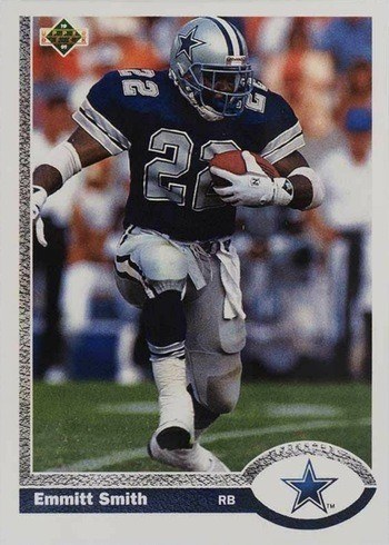 1991 Upper Deck #172 Emmitt Smith Football Card