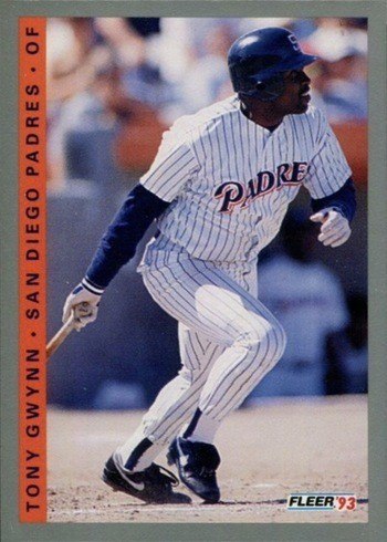 1993 Fleer #138 Tony Gwynn Baseball Card 1993 Fleer #138 Tony Gwynn Baseball Card