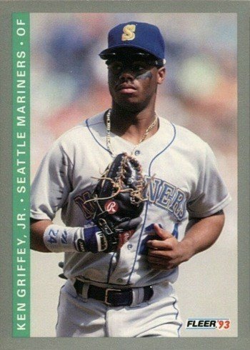 1993 Fleer #307 Ken Griffey Jr. Baseball Card 1993 Fleer #307 Ken Griffey Jr. Baseball Card
