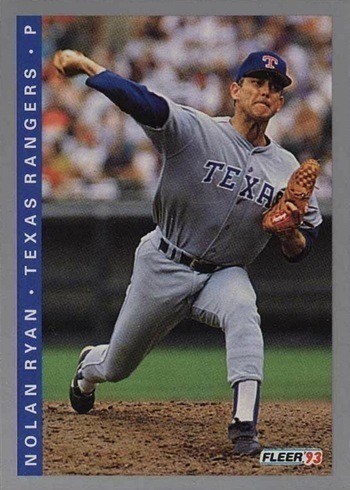 1993 Fleer #690 Nolan Ryan Baseball Card