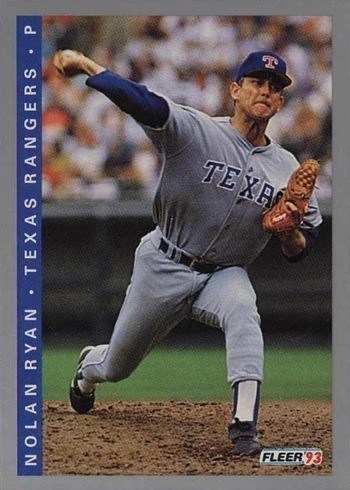 1993 Fleer #690 Nolan Ryan Baseball Card 1993 Fleer #690 Nolan Ryan Baseball Card