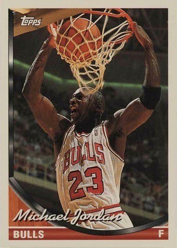 1993 Topps #23 Michael Jordan Basketball Card
