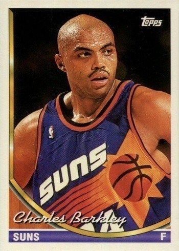 1993 Topps #373 Charles Barkley Basketball Card 1993 Topps #373 Charles Barkley Basketball Card