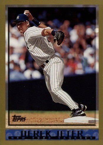 1998 Topps #160 Derek Jeter Baseball Card 1998 Topps #160 Derek Jeter Baseball Card