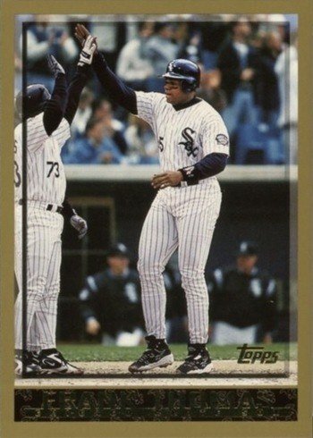 1998 Topps #20 Frank Thomas Baseball Card