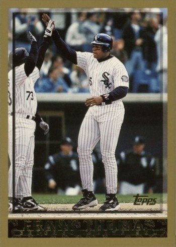 1998 Topps #20 Frank Thomas Baseball Card 1998 Topps #20 Frank Thomas Baseball Card