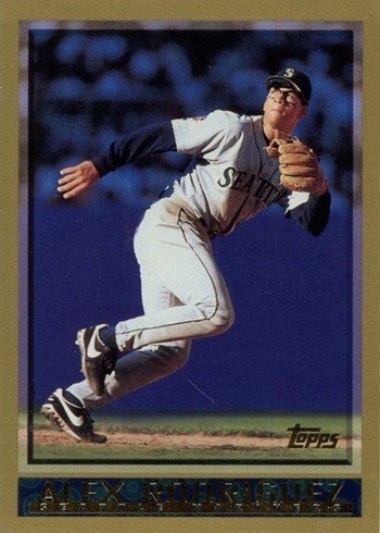 1998 Topps #504 Alex Rodriguez Baseball Card