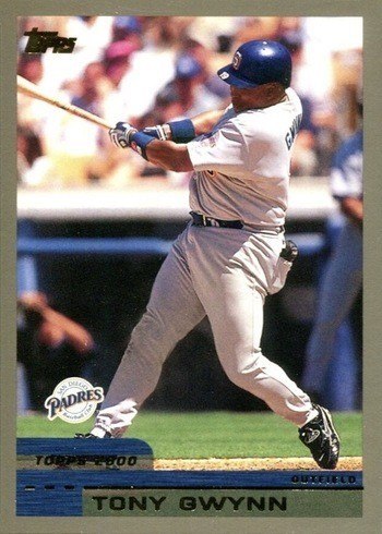 2000 Topps #2 Tony Gwynn Baseball Card 2000 Topps #2 Tony Gwynn Baseball Card