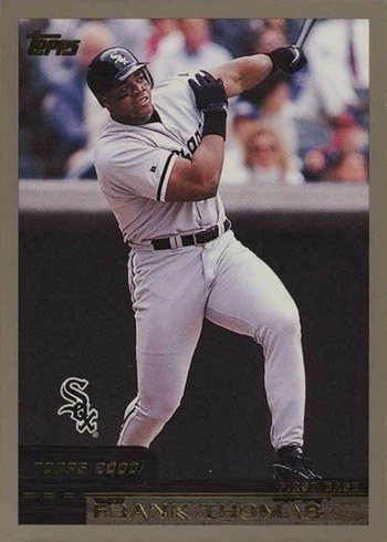 2000 Topps #55 Frank Thomas Baseball Card