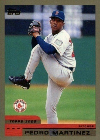 2000 Topps #60 Pedro Martinez Baseball Card 2000 Topps #60 Pedro Martinez Baseball Card